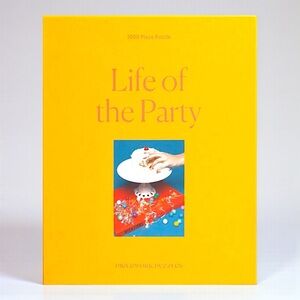 Piecework Life of the Party 1000 Piece Jigsaw Puzzle Cake Party NWT / Sealed